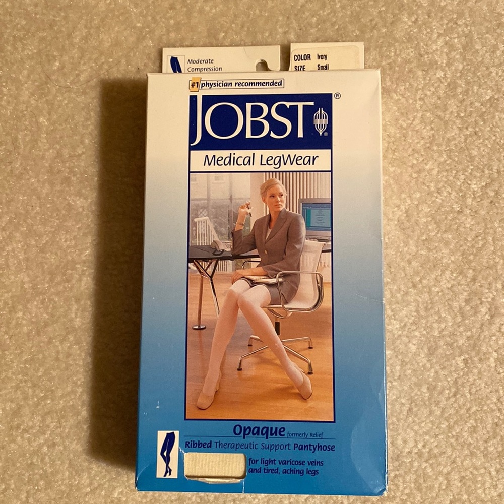 Jobst medical compression pantyhose. 15-20 compression. NWB